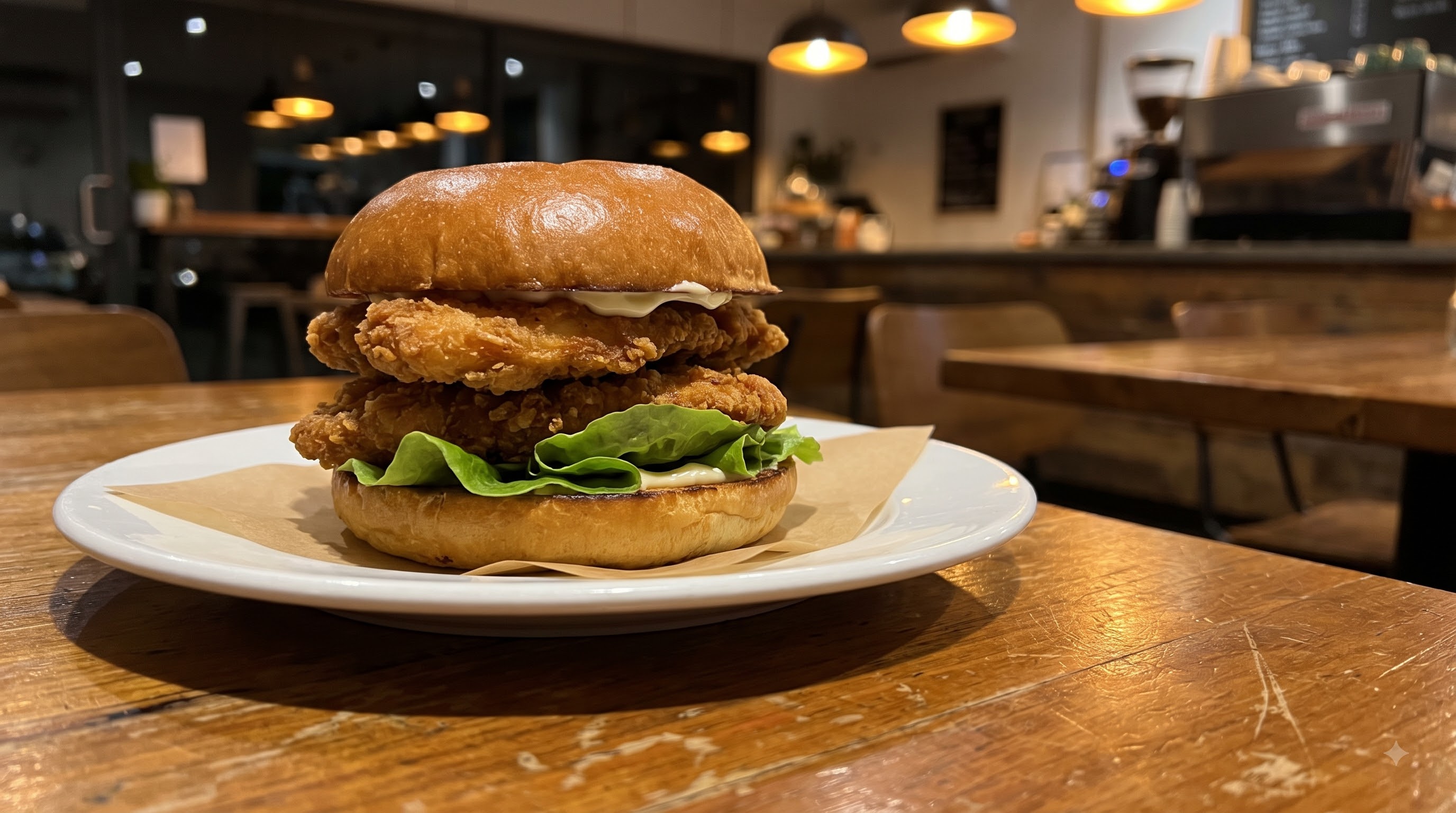 Chicken Patty Burger