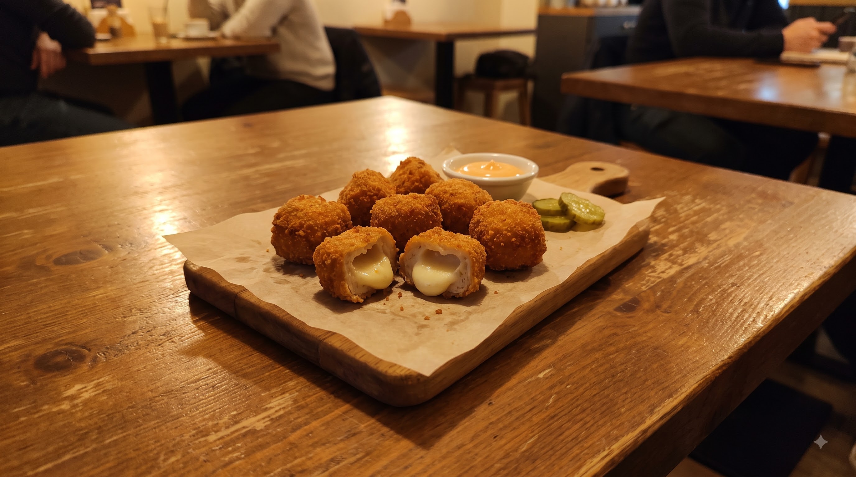 Chicken Cheese Shots