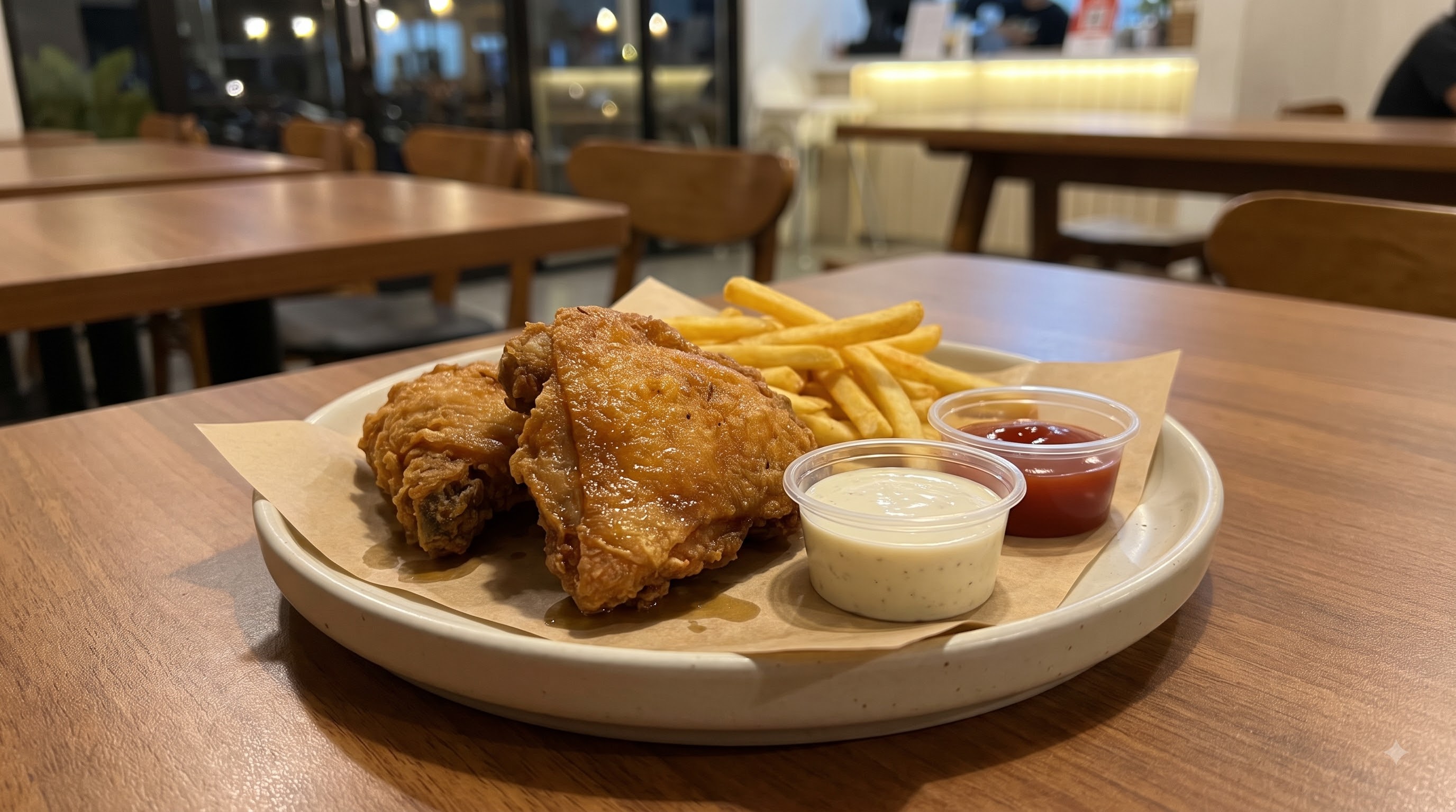 Golden Sizzling Crispy Chicken Pieces